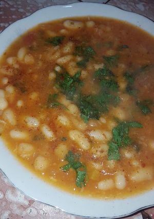 صورة لوصفة لوبيا بيضاء