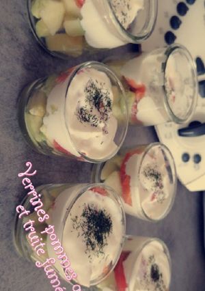 Une photo de Verrine Saumon Pomme et Avocat