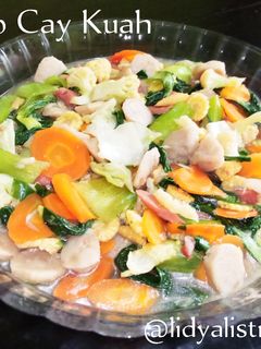 Foto resep 20. Cap Cay Kuah