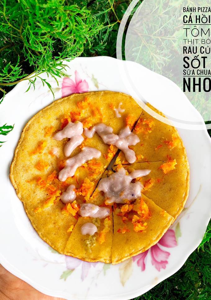 Hình của món Ăn dặm - Bánh Pizza mini cho bé.