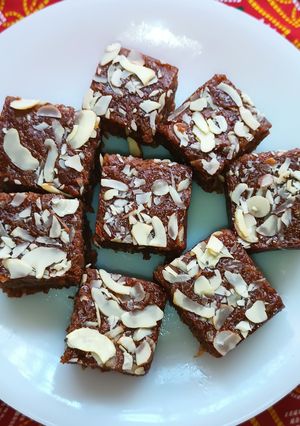 A picture of Dodha Burfi.