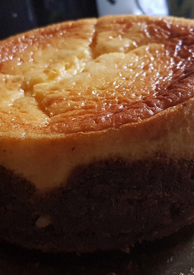 Una foto de Tarta de Queso con Calabaza y Brioche