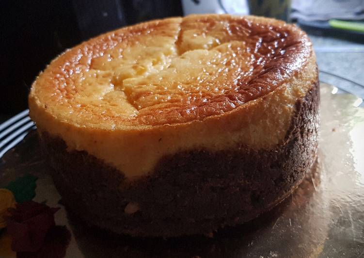 Tarta de Queso con Calabaza y Brioche