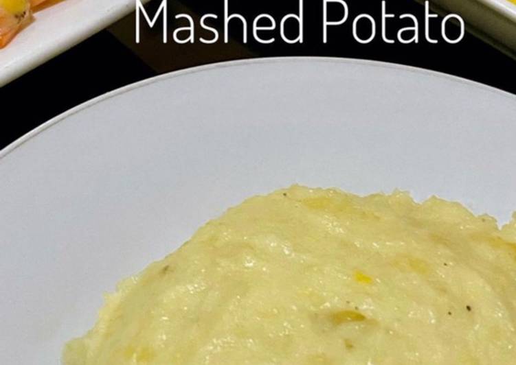 Cara Mudah Bikin Mashed Potato Sederhana ala Saia, Praktis