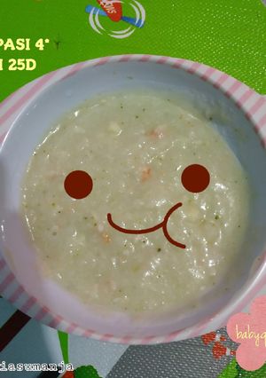 Foto resep Bubur Seafood (MPASI 6+)