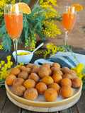 Sfere "Mimosa" Ricotta e Zafferano