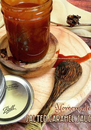 Foto resep Homemade Salted Caramel Sauce