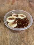 Overnight Oats energético de chocolate e café (vegano)