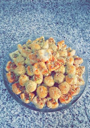صورة لوصفة بقلاوة البف بيستري