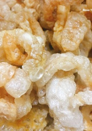 Hình của món Da Heo Chiên Giòn.