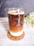 Ice coffe cincau with cimory