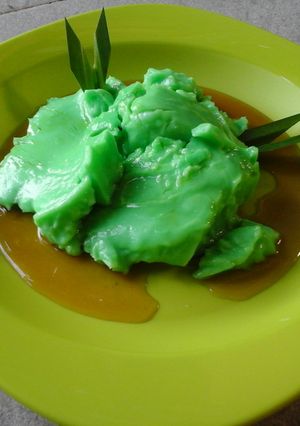 Foto resep Bubur Sum Sum pandan