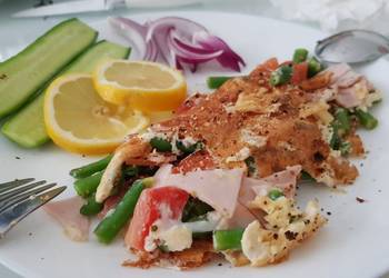 Fresh, Cooking Recipe Healthy breakfast omelette Savory Delicious