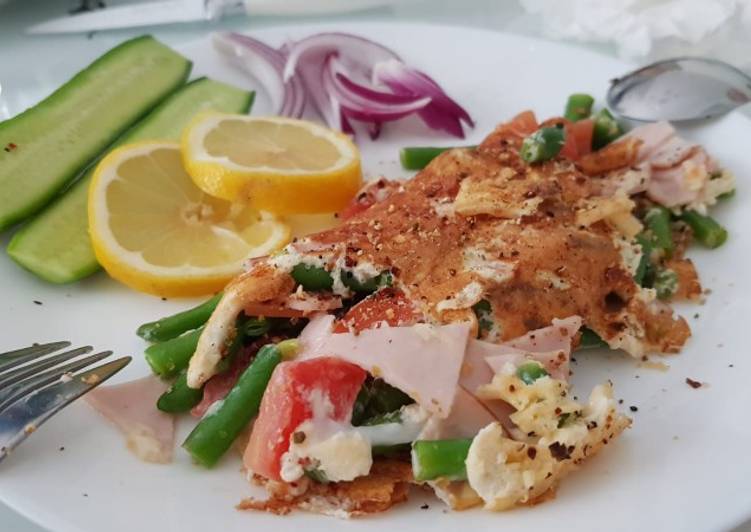 Healthy breakfast omelette Healthy breakfast omelette