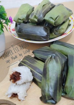 Foto resep Lemper isi abon sapi