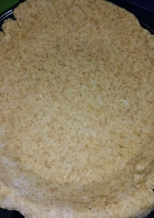 Una foto de Masa de tarta para diabéticos integral