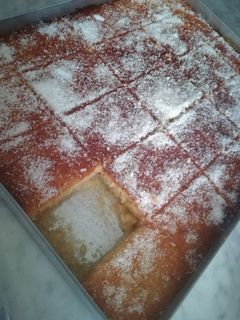 صورة لوصفة بسبوسة