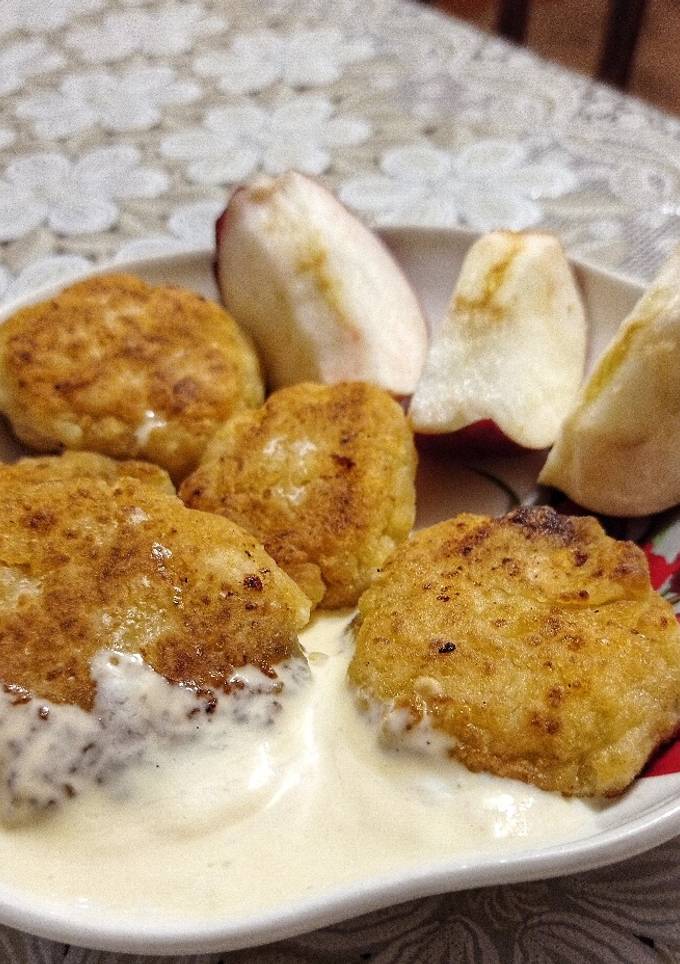 🍪Яблучні сирники🍪
