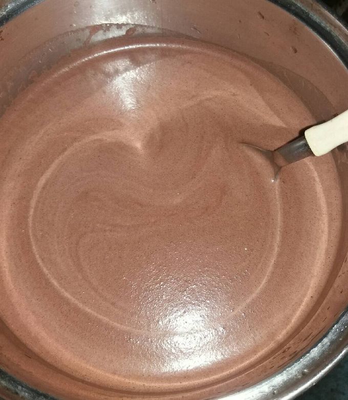 Una foto de Chocolate caliente cremoso!!