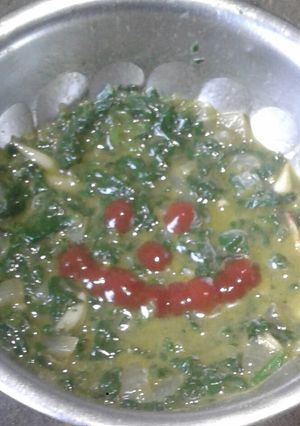 পালংশাকের সুপ (palak soup recipe in Bengali) রেসিপির প্রধান ছবি