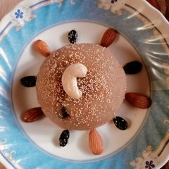 A picture of Semolina halwa.