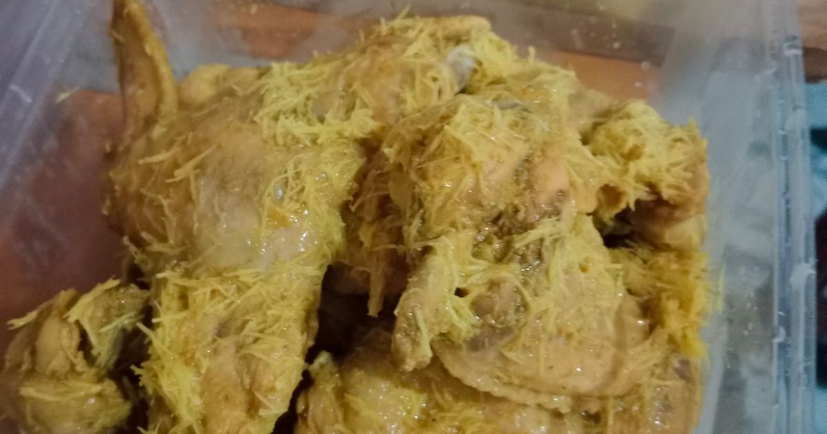 Sayap Ayam Serundeng Ungkep (Frozen Food)