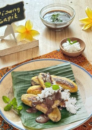 Foto resep Pisang Gapit Saus Coklat