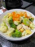 Capcay ala ala dengan Fish Cake