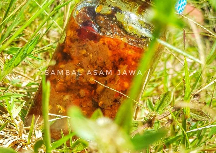 Langkah Mudah Memasak Sambal asam jawa yang Murah