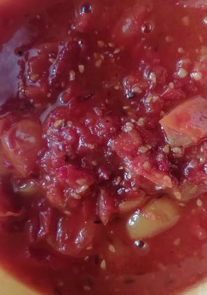 A picture of Tomato chutney.