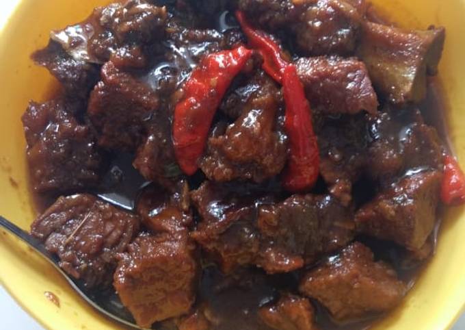 Semur daging Sederhana