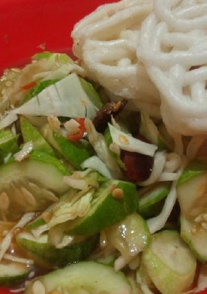 Foto resep Rujak Timun Endol