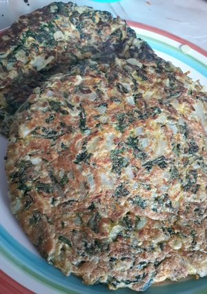 Una foto de ~ Tortilla de acelga 💪🍽~