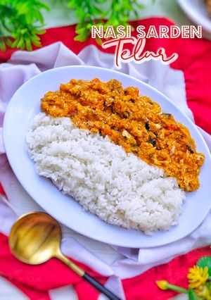Foto resep Nasi Sarden Telur