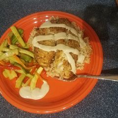 A picture of Parmesan Herb Crusted Tilapia.