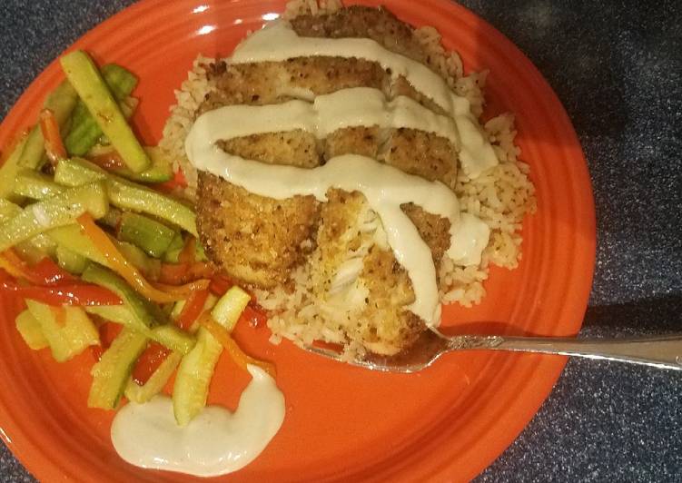 Recipe of Any-night-of-the-week Parmesan Herb Crusted Tilapia