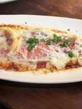 Filetes de trucha con jamón al microondas