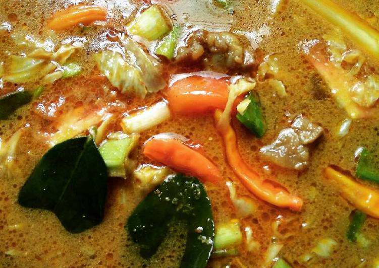 Tongseng daging sapi ala mrs. manan