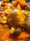 Polpette in umido con verdure senza uova