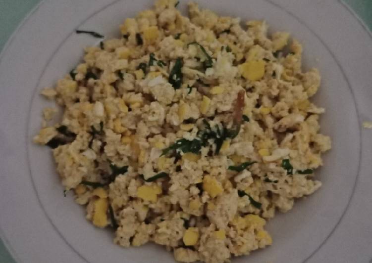 Orak arik tahu telor