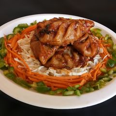 A picture of Chilli Garlic Momos.