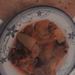 A picture of Lauki gosht.