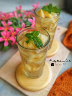 Foto resep Es Setup Nanas Selasih