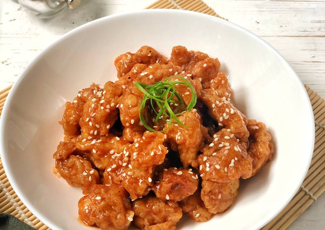 Ayam Goreng Asam manis ala Korean