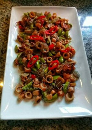 Foto resep Oseng Petai Cumi Asin