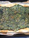 Torta salata con spinaci e pinoli