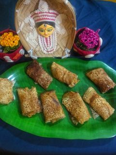 ক্ষীরের পাটিসাপটা (Kheerer Patisapta, Recipe in Bengali) রেসিপির প্রধান ছবি