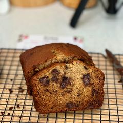 A picture of Perfectly Moist Banana Bread.