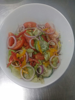 A picture of Simple Garden salad# Authormarathon.