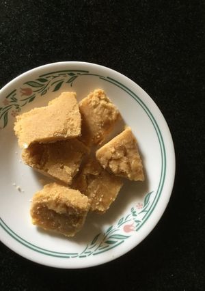 A picture of Special 7 Cups Barfi/ Besan Barfi.